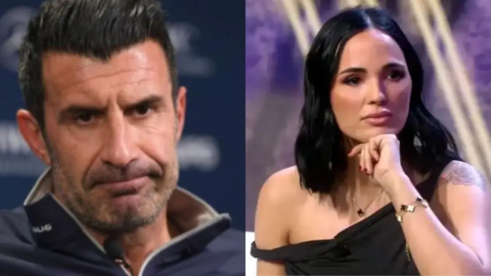Luís Figo, indignado, anuncia medidas legales después de que le relacionen con Claudia Bavel: '¿Pero esta basura de que va?'