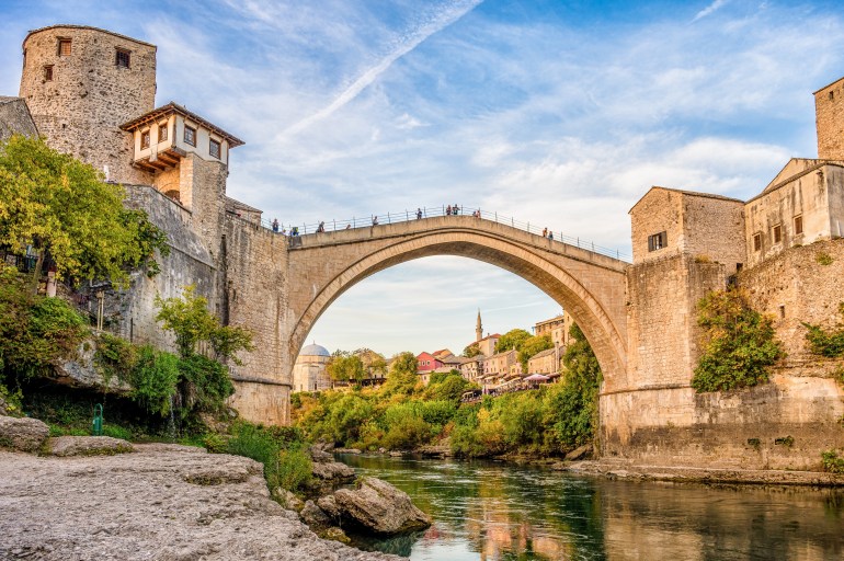 Le vieux pont de Mostar, un symbole de l'architecture ottomane
