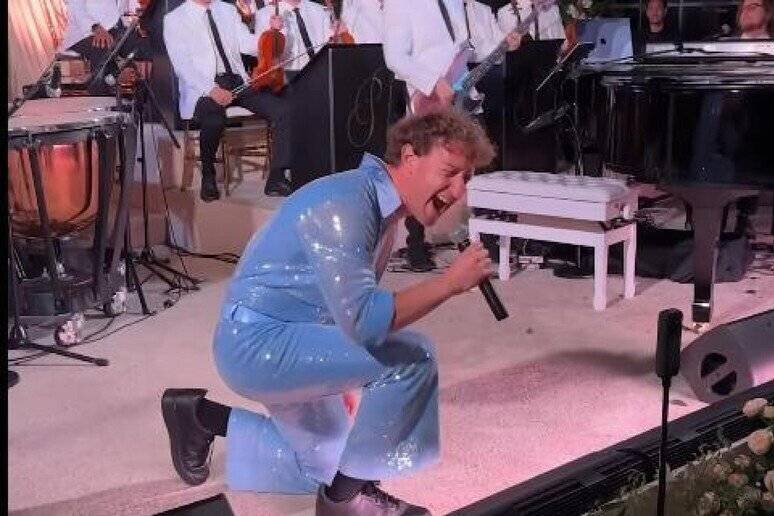 Mark Zuckerberg en performance