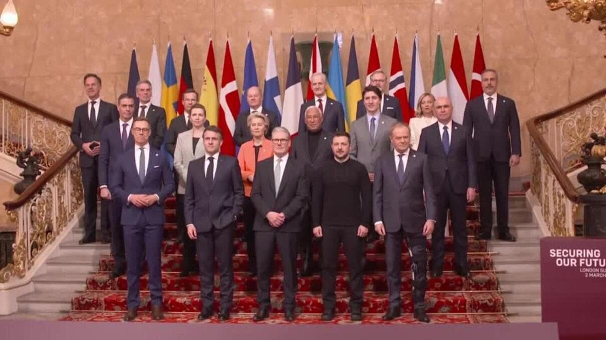 Leaders européens au sommet de Londres