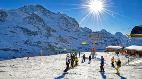 Ski à Wengen