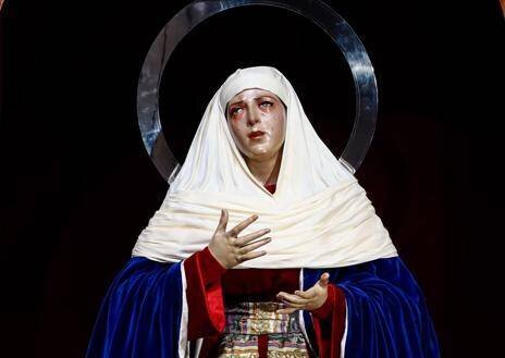 Le Mayor Dolor de la Carretería dans son habillement traditionnel