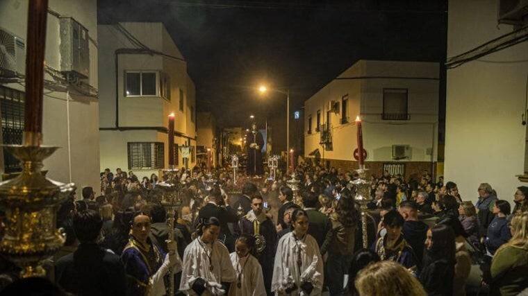 El vía crucis del Cautivo de Santa Genoveva
