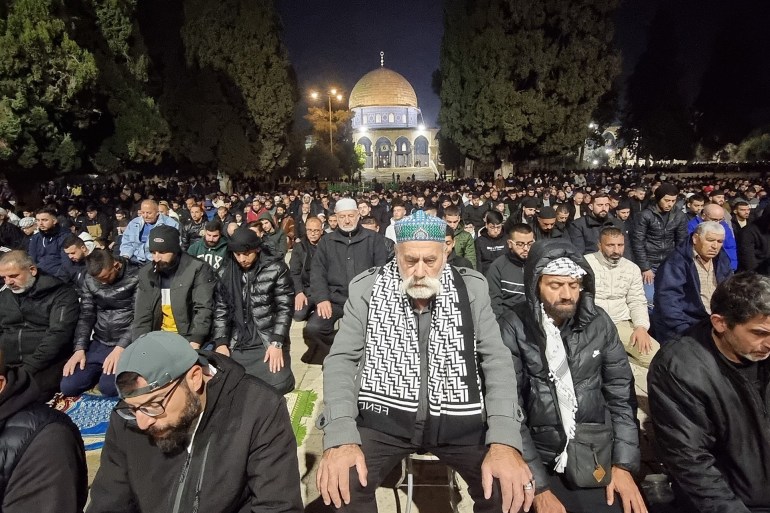 Prière à Al-Aqsa pendant Ramadan