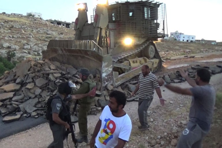 Destruction de route