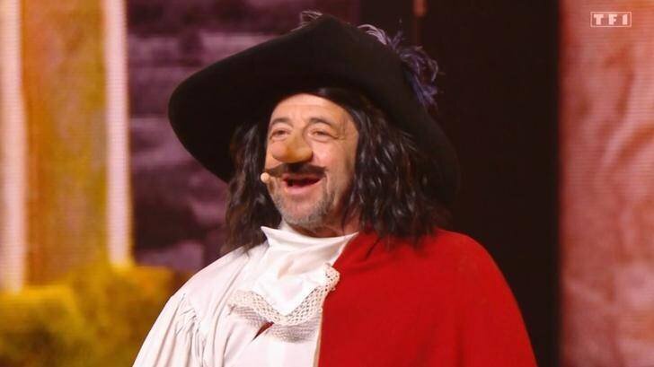 Patrick Bruel dans les Enfoirés 2025.