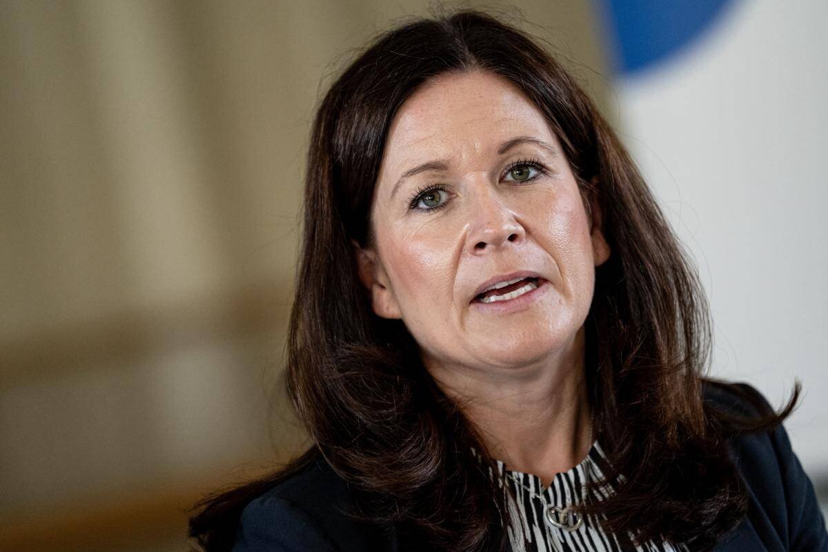 Katharina Günther-Wünsch (CDU), Sénatrice berlinoise pour l'éducation, la jeunesse et la famille.