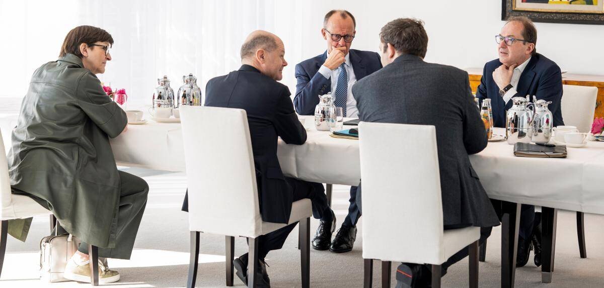Réunion au Kanzleramt
