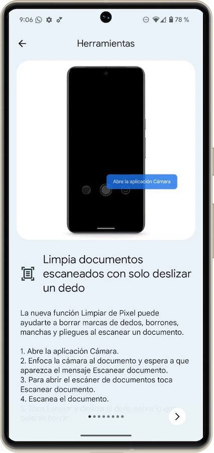 Nettoyer les documents sur Google Pixel