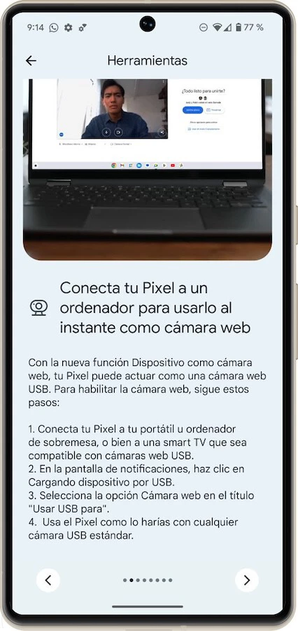 Utiliser le mobile comme webcam