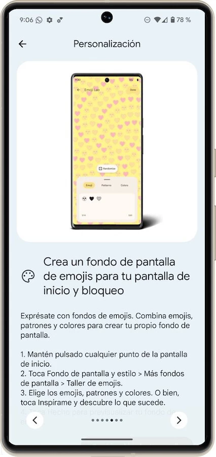 Créer des fonds d'écran avec des emojis