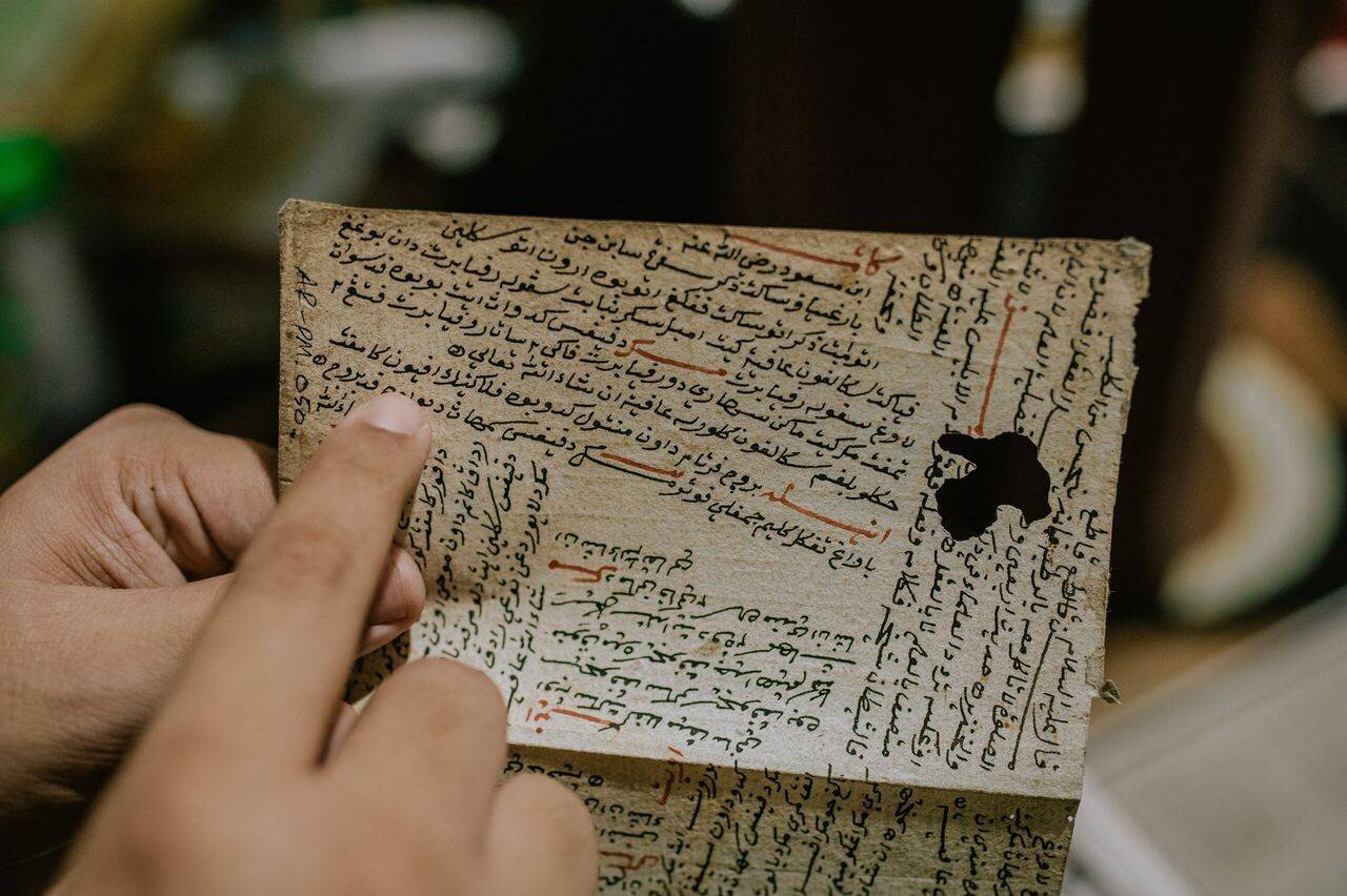 Manuscrit de 1870 sur le cannabis