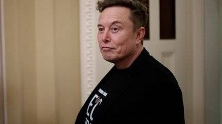 Elon Musk au Capitole à Washington (Etats-Unis), le 5 mars 2025