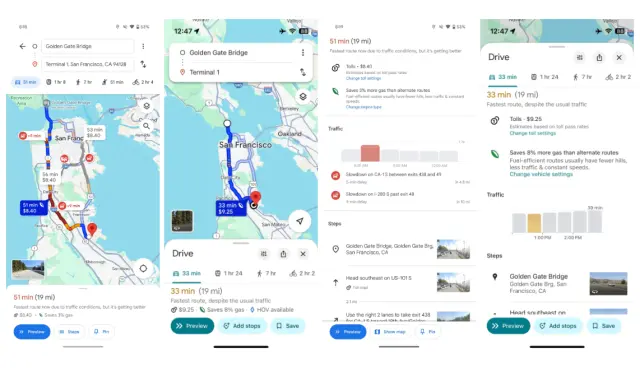 Design de Google Maps en iPhone