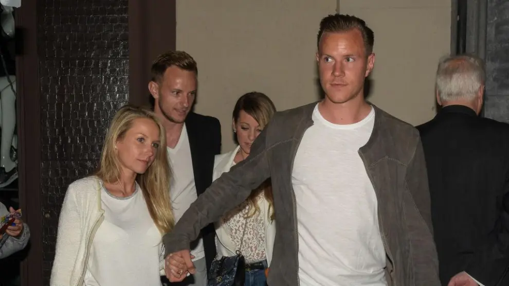 Marc-André Ter Stegen et Daniela Jehle