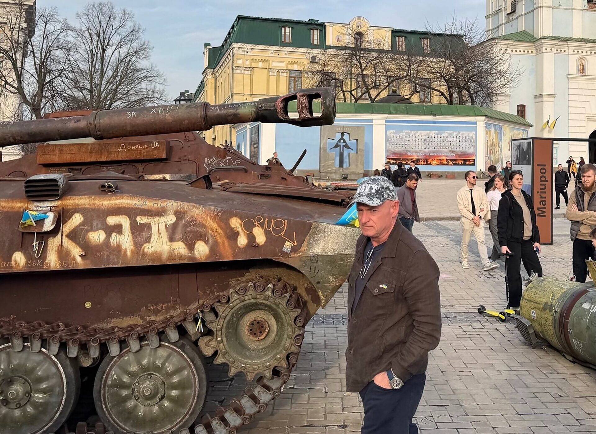 Mark Kelly en Ukraine