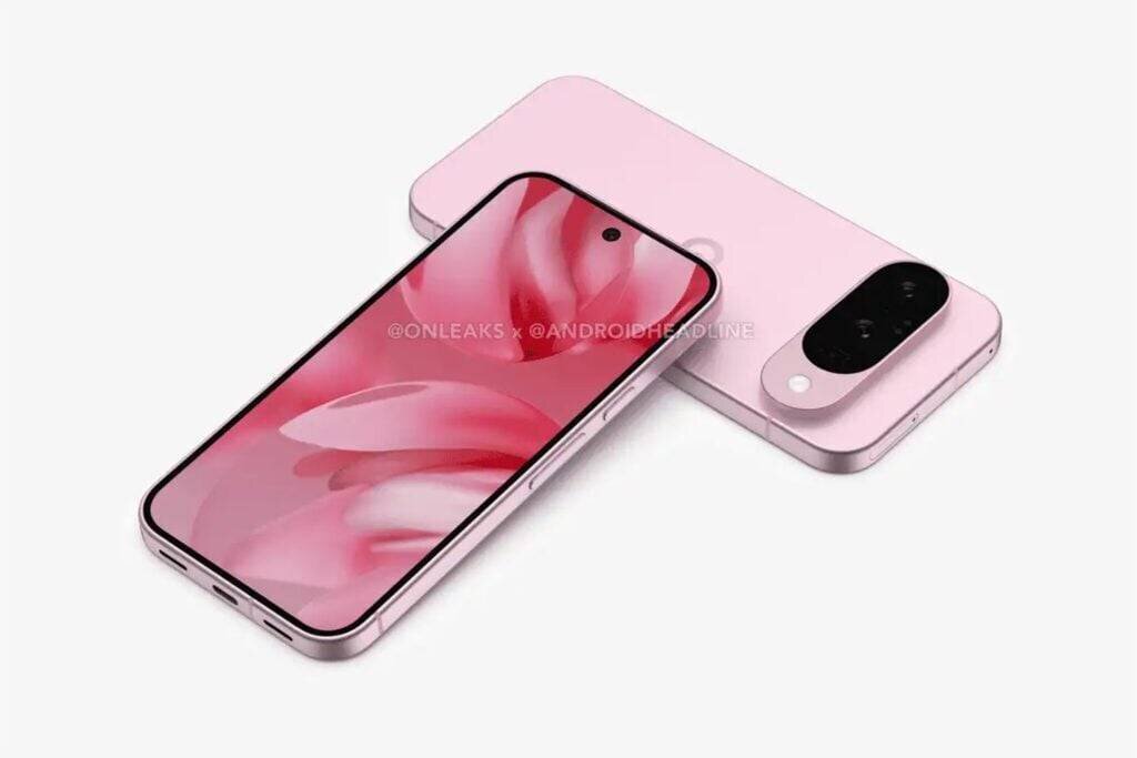 Rendus du Google Pixel 10