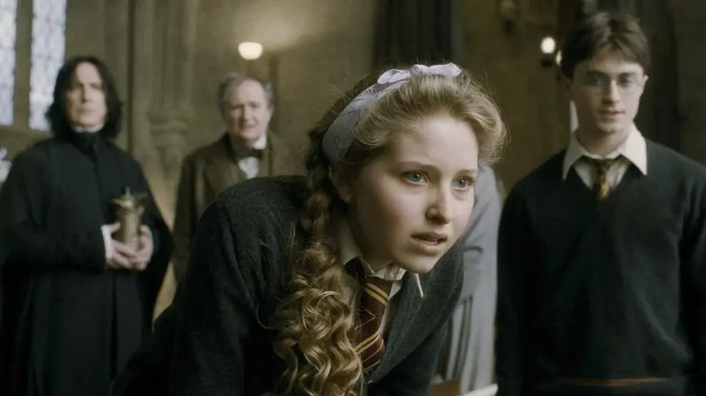 Jessie Cave comme Lavender Brown en 'Harry Potter'