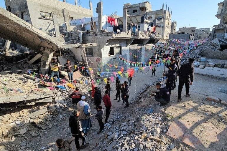 Efforts de reconstruction à Gaza