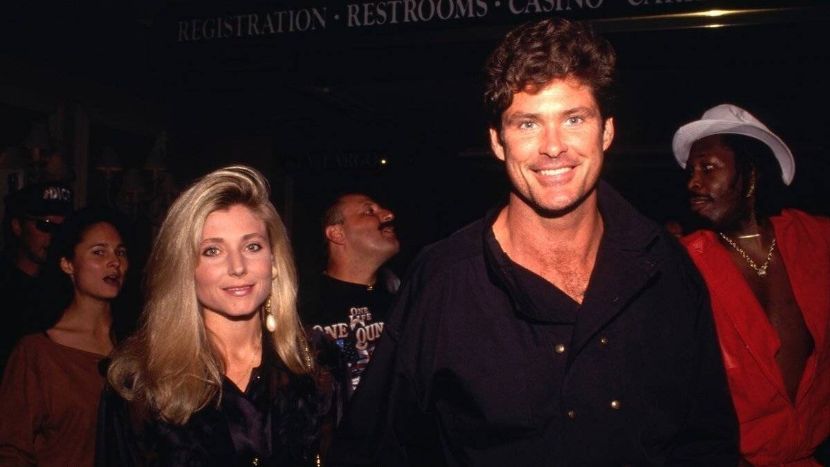 Pamela et David Hasselhoff