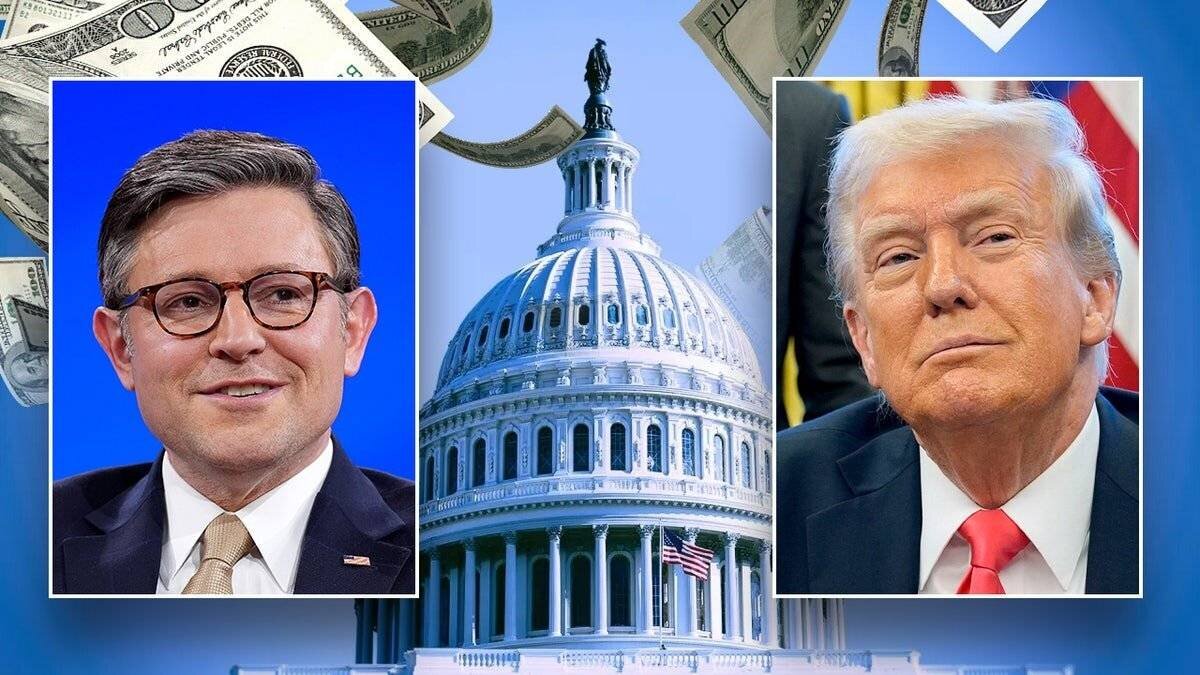 Mike Johnson et Donald Trump