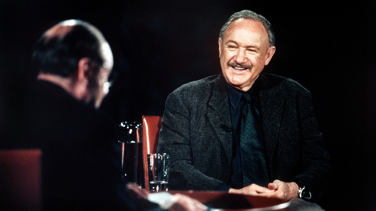 Gene Hackman lors d'une interview avant son décès.