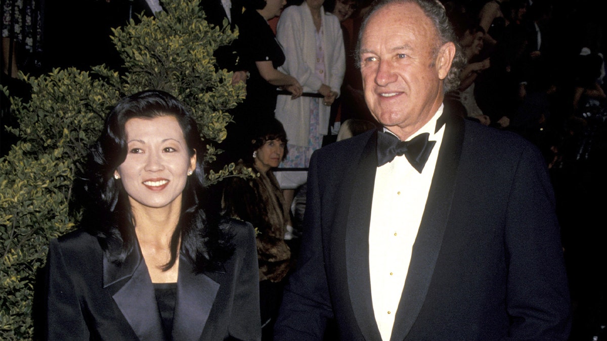 Gene Hackman et sa femme Betsy en 1994
