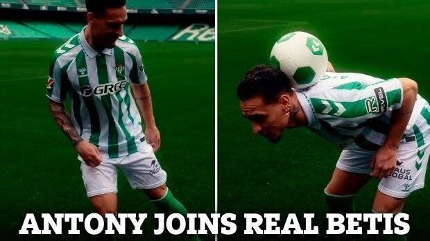 Antony joue pour le Real Betis
