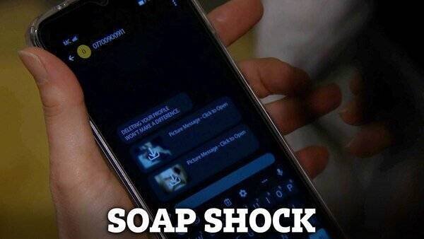 Manpreet face à son blackmailleur dans Emmerdale