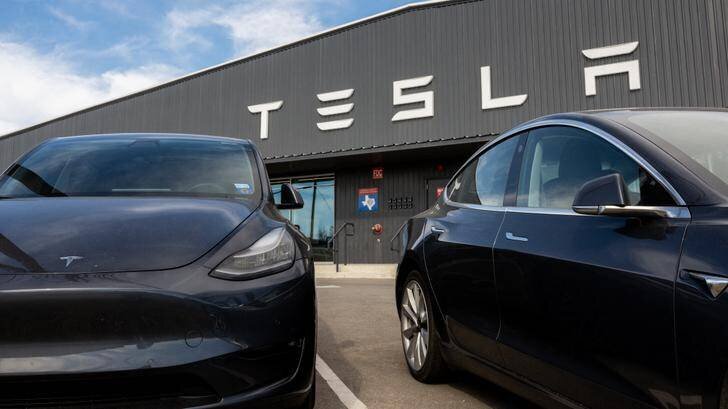 Tesla alerte le gouvernement Trump sur les répercussions des droits de douane pour l’entreprise de Musk (Photo d’une usine Tesla au Texas)