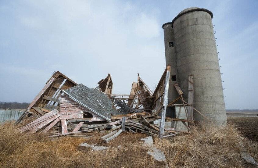 Victimes de la tempête aux États-Unis