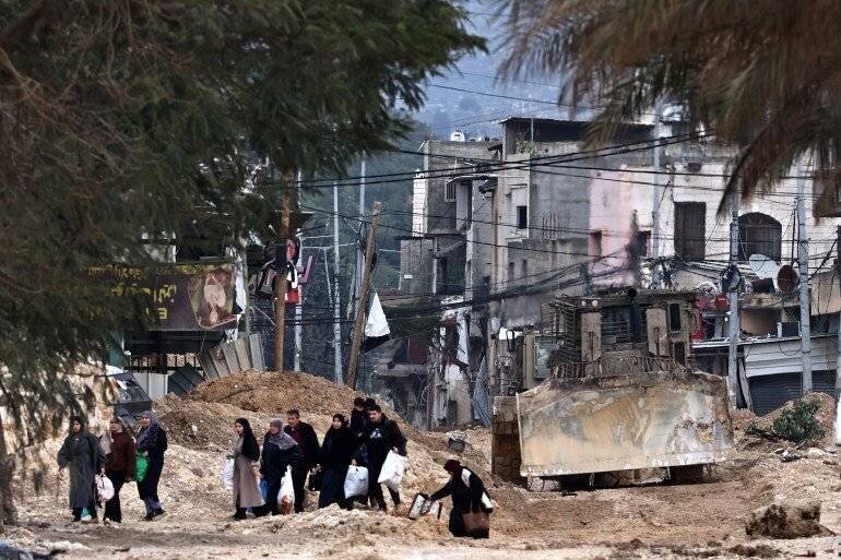 Destruction à Jénine