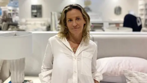 Joanna Goodman, propriétaire d'Au Lit Fine Linens