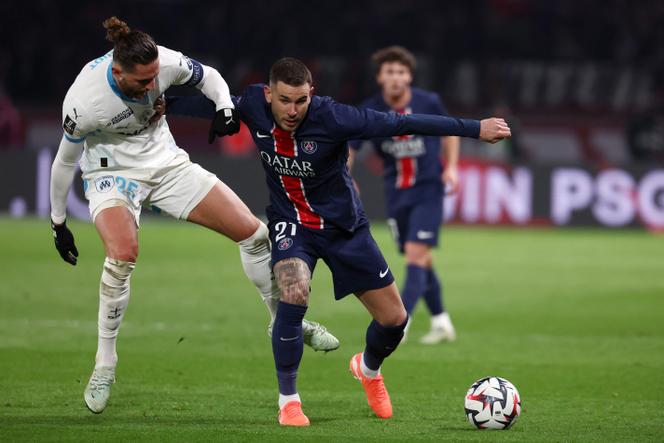Adrien Rabiot face au PSG