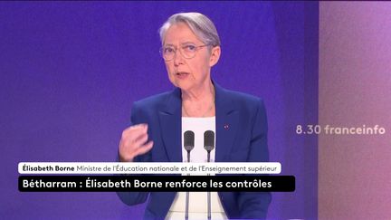Élisabeth Borne, ministre de l'Éducation nationale