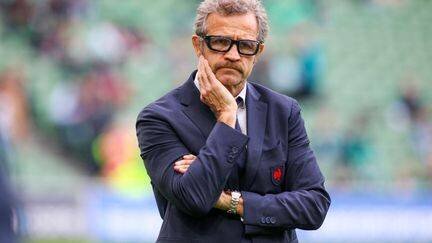 Fabien Galthié, sélectionneur du XV de France, le 8 mars 2025.