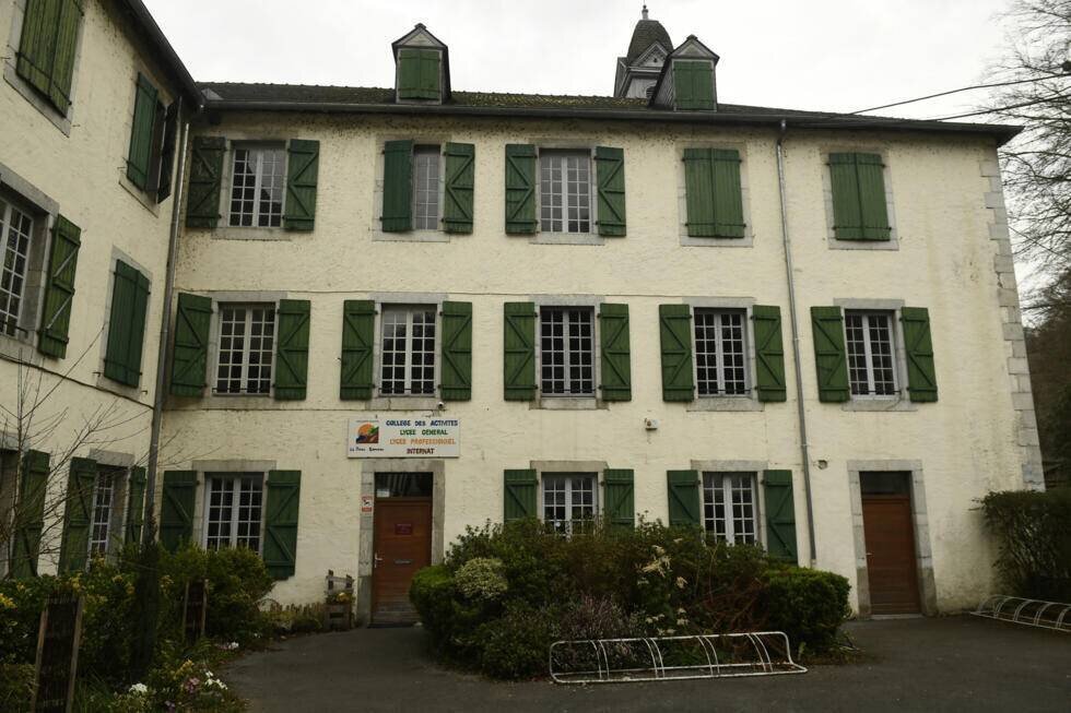 L'établissement Notre-Dame-de-Bétharram, le 3 mars 2025 à Lestelle-Bétharram.