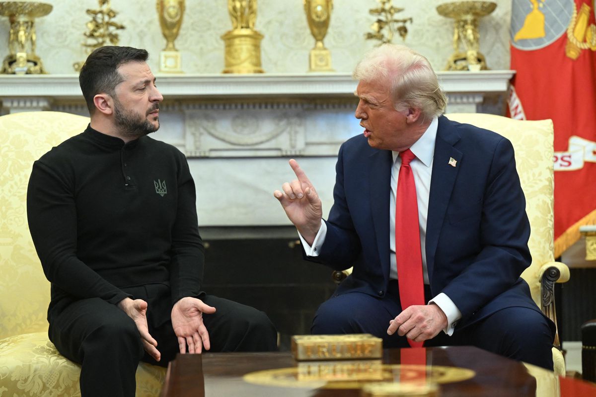 Donald Trump et Wolodymyr Selenskyj