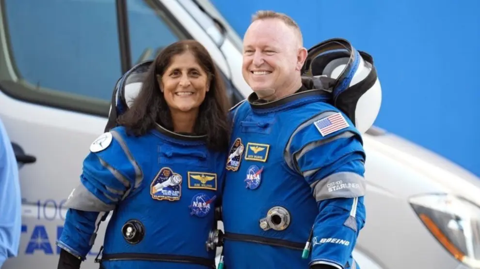 Retour des astronautes Butch Wilmore et Suni Williams