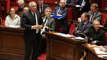 François Bayrou, le 18 mars, à l'Assemblée nationale.