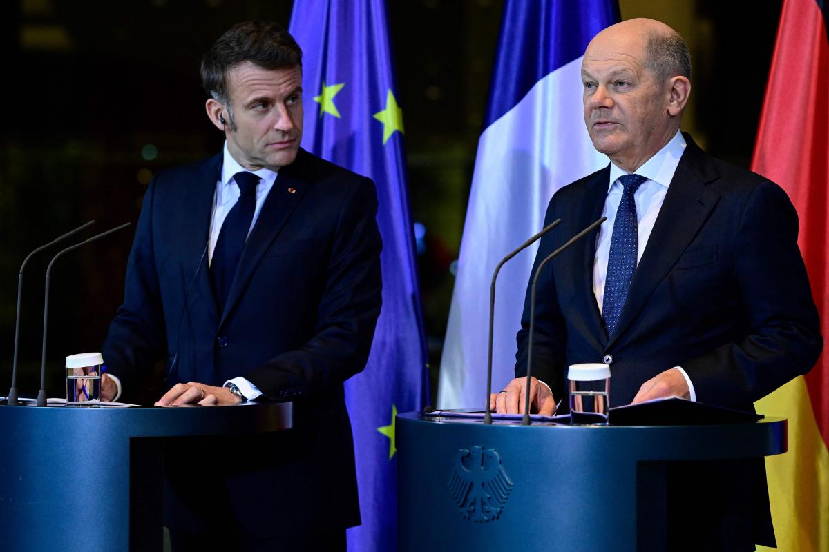 Scholz et Macron