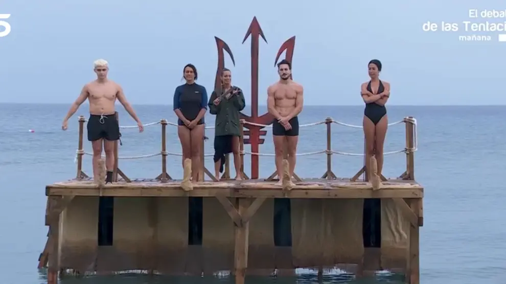 Candidats de Supervivientes sur l'île