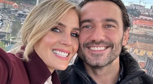 Angie et son fiancé, Nacho Cerrillo.