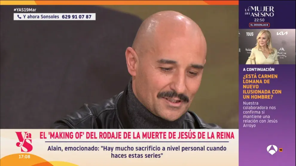 Alain Hernández, emocionado, explica que dejó 'Sueños de libertad' pour estar con seus hijos: 'Quiero ser responsable y consecuente'