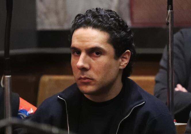 L’accusé Mehdi Nemmouche lors du verdict du procès pour l’attentat terroriste du Musée juif de Bruxelles.