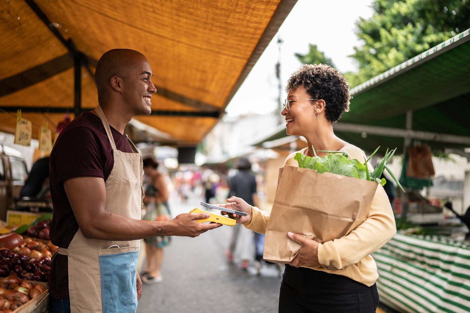 Utilisation du smartphone pour les paiements