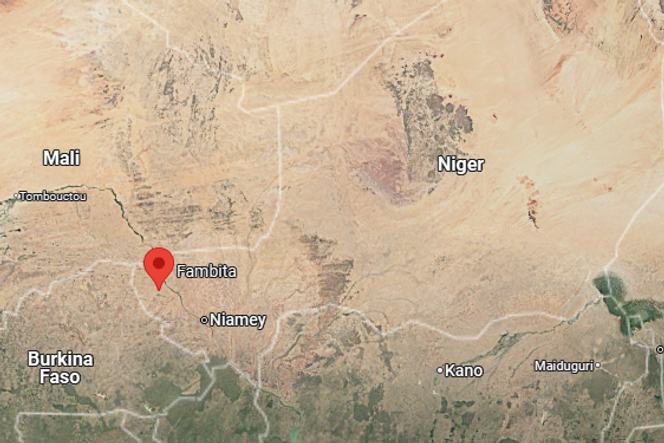 Le village de Fambita, où a eu lieu une attaque meurtrière, vendredi 21 mars 2025, est situé dans la zone dite des « trois frontières », aux confins du Niger, du Mali et du Burkina Faso.