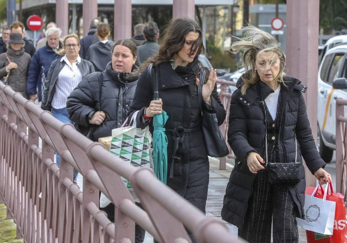 Rafales de vent à Séville