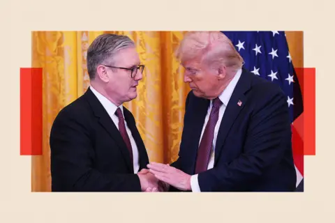 Keir Starmer et Donald Trump