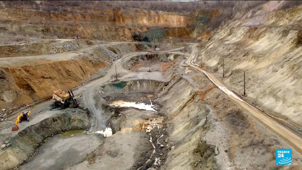 Une mine de graphite dans le centre de l'Ukraine.
